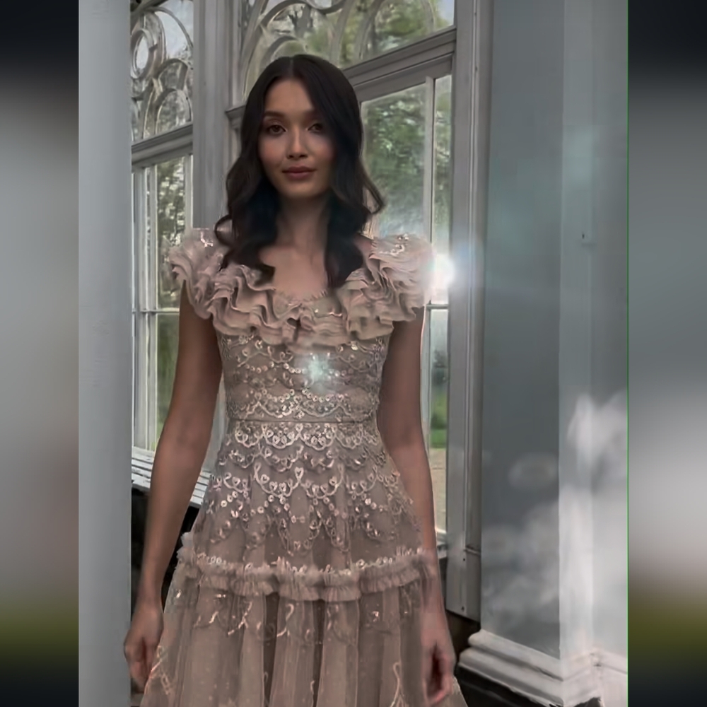 BHLDN Needle & Thread Everthine Dress size US 4 $969
